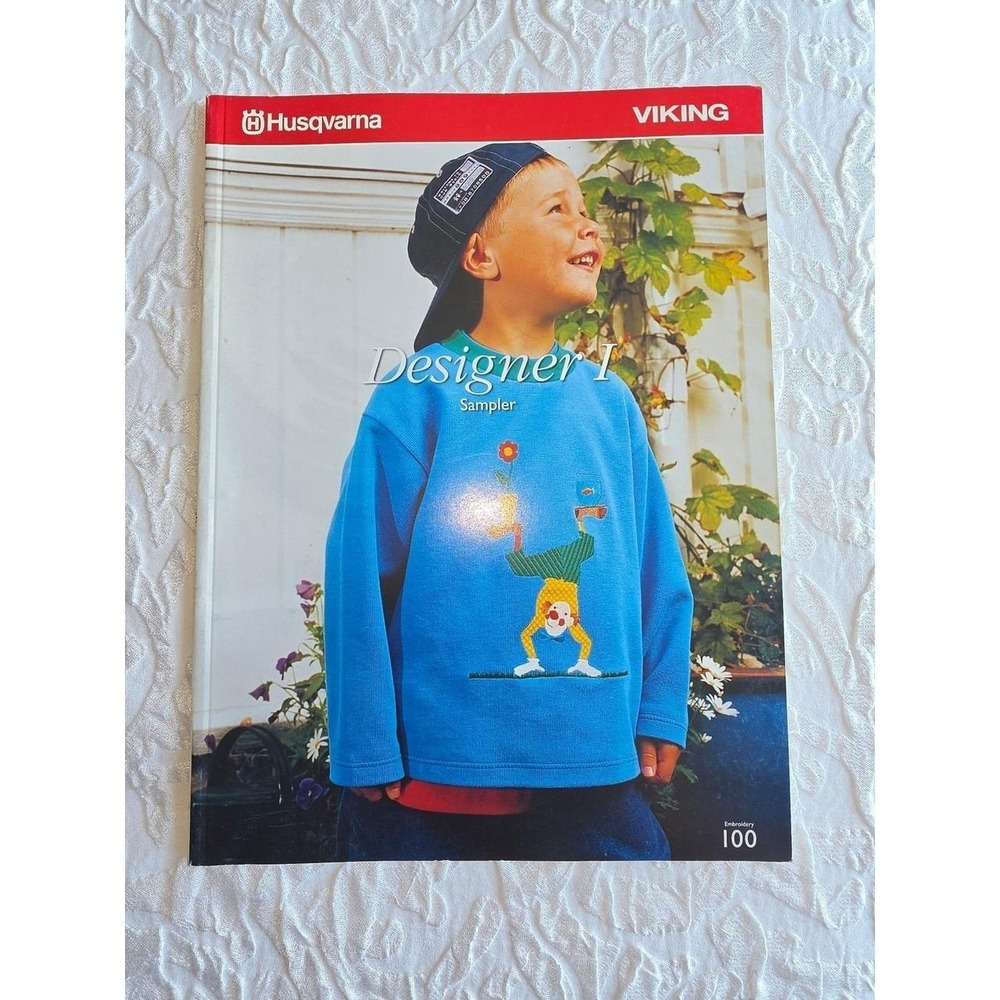 Husqvarna Viking Designer 1 Sampler embroidery design book